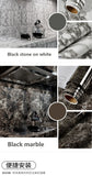 Popxstar Marble Vinyl Film DIY Self Adhesive Wallpaper Bathroom Kitchen Cupboard Countertops Contact Paper PVC Waterproof Wall Stickers