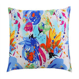 Popxstar 100% Silk Pillowcase Floral Both Sides Silk Pillow Case Cover Zipper Throw Pillow Cushion Multicolor