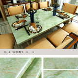 Popxstar Marble Vinyl Film DIY Self Adhesive Wallpaper Bathroom Kitchen Cupboard Countertops Contact Paper PVC Waterproof Wall Stickers