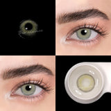 Popxstar 2pcs/1pair Yearly Color Contact Lenses Athena Lentillas Colores Azules Cosmetics For Eyes Colored Blue Beaute