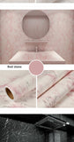 Popxstar Marble Vinyl Film DIY Self Adhesive Wallpaper Bathroom Kitchen Cupboard Countertops Contact Paper PVC Waterproof Wall Stickers