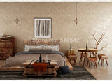 Popxstar Retro Industrial Style Bronzing Plain Wallpaper Non-woven Fabric Light Luxury Wall Paper Roll for Living Room Bedroom Decoration