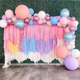 Popxstar New Unicorn Party Rainbow Tinsel Party Decoration Birthday Decoration Birthday Party Decoration Adult Party Photo Zone Curtain