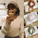 Popxstar Woman Lace Triangle Hair Scarf Women Elegat Spring Summer Bandanas Girls Headband Hair Accesories Hairband Ornament