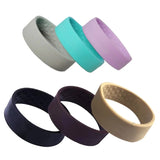 Popxstar Woman Ponytail Holder Hair Tie Foldable Hair scrunchies Silicone Stationarity Elastic Hair Band Simple Hair Accessories