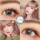 Popxstar 2pcs/pair Lenses Colored Contact Lenses for Eyes MAXIY GIRL Series 6 Tone Dia 14.5mm Comestic Color Contacts