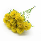 Popxstar 5/10pcs Artificial Plants Dandelion Bouquet Vases For Home Decor Wedding Decorative Fake Flowers Needlework Ornamental Flowerpot