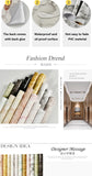 Popxstar Marble Vinyl Film DIY Self Adhesive Wallpaper Bathroom Kitchen Cupboard Countertops Contact Paper PVC Waterproof Wall Stickers
