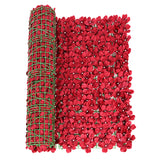 Artificial Fence Leaf Balcony Protection Balcony Fence Screen Garden Fence Simulation Plant Cherry Tree Guardrail Decoration