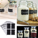 Popxstar Blackboard Stickers Home Kitchen Spice Organizer Bottles Jar Sticker Waterproof Label Spices Organizer Storage Jars Wall Tags
