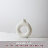 apartment decor inspiration Ceramic Vase Vase Ceramic Circle Vase Decoration Creative Ceramic Vase Suit Living Room Vase Ceramic