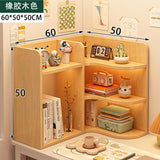 room inspo Shelf Desk Simple Student Dormitory Desk Corner Small Bookcase Desk Multi-Layer Desktop Storage Rack