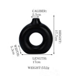 apartment decor inspiration Ceramic Vase Vase Ceramic Circle Vase Decoration Creative Ceramic Vase Suit Living Room Vase Ceramic