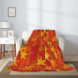 fall backgrounds Autumn Leaf Blanket Gift, Autumn Blanket Maple Leaf Decoration, Suitable for Family Bedroom Sofa Thanksgiving Day