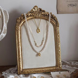 Popxstar Necklace Display Stand Jewelry Earing Ring Display Chain Bust Stand Scarf Holder Mannequin Model Ornament Bedroom Decoration
