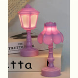 Popxstar Geometric Flower Bud Button Battery LED Table Lamps Desk Night For Bedroom Dining Touch Night Light Simple Modern Decoration