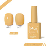 popxstar Mxsi 15ml Gel Nail Polish Neon Brown Royal Blue Red Green Pastal Nude Nail Art Varnish Gel Lacquer Top Coat UV Gel Nail Not Set