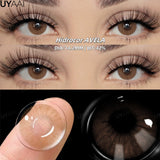 Popxstar 2025 New Fashion Color Contact Lenses for Eyes Green Colorful Makeup High level of comfort Yearly 2pcs/pair