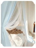 New Summer 2 Layers Mosquito Net for Home Decor with Bracket Princess Palace Bed Curtain Tent for Girls Room