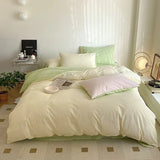 100% Cotton Duvet Cover Set Double Skin Friendly Quilt Cover Set Comforter Covers Pillowcase Bedding Set Custom Size No Sheets