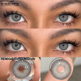 1 Pair Colored Contact Lenses Gray Pupils Lenses Blue Contacts Brown Beauty Makeup Lenses Yearly Green Eye Color Lenses