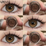 Contact Lenses Beauty Eyes Color Lenses Makeup Natural Black Lens Cosmetics Gray Eye Lenses Makeup Green Beauty Colorcon