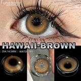 Popxstar  Cosmetics Color Contact Lenses 1pair Brown Color Lens Fashion Lenses Korean Lenses Grow Eye Big Eye Lens Gray Contacts