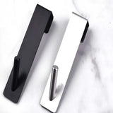 Popxstar Stainless Steel Over Glass Door Shower Door Back Shower Towel Rack S-Shape Bathroom Bathrobe Hanger Holder Hooks