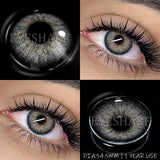Yearly Use black Color Contact Lenses Cosmetic Natural Contact Lenses Soft Eye Lenses Beauty Pupils 1 Pair 14.2mm