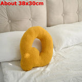 Popxstar  Ins 26 English Letters Plush Throw Pillow Soft Stuffed Kids Toys Dolls Sofa Cushion Room Decor Shooting Props for Children Gifts