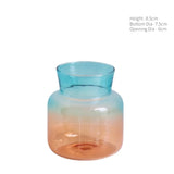 Popxstar Mini Glass Table Vase Creative Flower Vase Decorative Glass Bottles Wedding Centerpieces Home Decor Vase Decoration Home