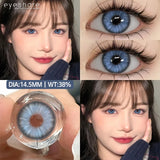 High Quality Gray Brown Beauty Lenses 1Pair NEW Colored Contact Lenses for Eyes Blue Beautiful Pupils Green Eye Contact