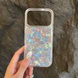 Good Quality Shell Pattern Laser Phone Case for iPhone 17 Air 17pro 17promax 14 13 12 15 Pro Max 11 16plus Protective Cover Case