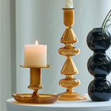 Popxstar Candlestick Holder Taper Candle Holder for Candlestick Dinner Party and Wedding Centerpieces Table Decoration Nordic Home Decor