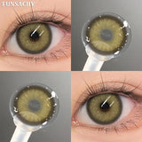 1 Pair Colorcon Korean Lenses Color Contact Lenses For Eyes Lenses Natural Lens Cosmetic Contact Lens Fashion Pupils