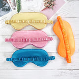 Popxstar Imitated Silk Eye Patch Shading Sleep Eye Eyepatch Soft Blindfold Smooth Eye Mask Sleeping Aid Eyeshade Eye Cover Patch Bandage