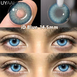 Color Contact Lenses NEW iD Series Beauty Green Lens Makeup Colorcon Fashion Black Eyes Lens Natural Brown Lenses For Eyes