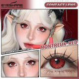 Popxstar  Purple Anime Cosplay Contact Lenses for Eyes Halloween Lenses Anime Accessories Lenses Role playing contact lenses