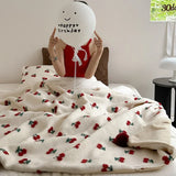 Popxstar  New Selected High Grade Sheep Rollie Loop Fleece Warm Blanket for Autumn Winter Fluffy Warmth Sofa Blankets Thicken Bed Blanket