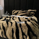 Popxstar Faux Fox Fu Fur Warm Autumn Winter Blanket High End Plush Super Comfortable Blankets for Bed Sofa High-quality Weighted Blanket