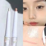 Popxstar Glitter Diamond Eyeliner Pencil Highlighter Glitter Eye Shadow Lying Silkworm Pen Makeup Beauty Female Cosmetic Korean Make Up