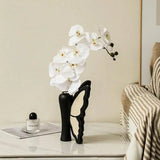 Popxstar  3D Resin Butterfly Vase Retro Style Table Decoration & Accessories Floral Arrangement Display Bottle Living Room Decor Gift