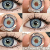 Popxstar NEW 2pcs Color Contact Lenses for Fashion Natural Cosmetic High Quality Blue Contacts Green Eye Brown Cosmetic Lenses