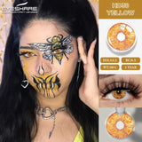 2pcs Cosplay Anime Eyes Lenses for Eyes Makeup  Halloween Beauty Contact Lenses Eye Cosmetic Blue Color Lens Eyes