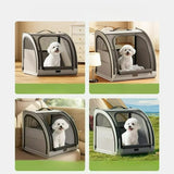Dog Carriers for Small Dogs All-Season Breathable Portable Pet Car Seat for Cats Travel Cat Bags