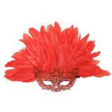 Creativity Novelty Feather Masquerade Mask Detachable Hyperbole Carnival Masquerade Mask Party Eye Mask