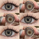 NEW Color Contact Beauty Blue Colorcon Natual Black Lens Big Eyes Cosmetic Red Lenses Colorcon Beauty Brown Soft Pupils