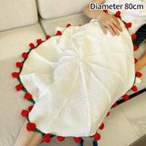 Popxstar  Rose Flower Bouquet Blanket Finished Bouquet Blanket Handmade Bouquet Nap Blanket Sofa Cover Valentine's Day Gift Manta de rosas