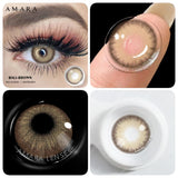Popxstar  Natural Color Lens Eyes 2pcs Color Contact Lenses For Eyes Beauty Contact Lenses Eye Cosmetic Color Lens Eyes