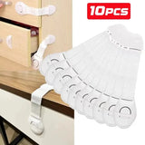 Popxstar 5-15PCS Kids Safety Cabinet Lock Baby Proof Security Protector Drawer Door Cabinet Lock Plastic Protection Children Safety Locks